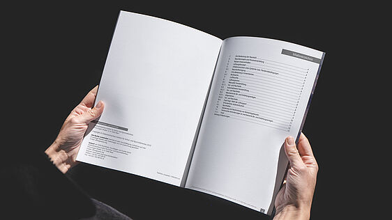 Mockup des Ergänzungspapier Raumluft